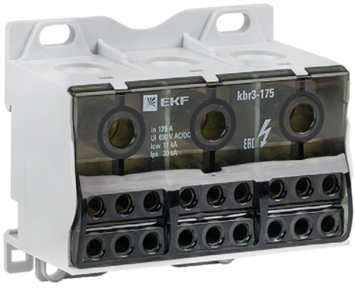 Блок распределительный EKF PROxima KBR РБД-175 175А тройной картинка 